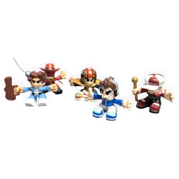 Tech Deck Dudes Fingerboard Skater Crew Lot of 5 Magnetic Figures No Boards - Picture 2 of 4